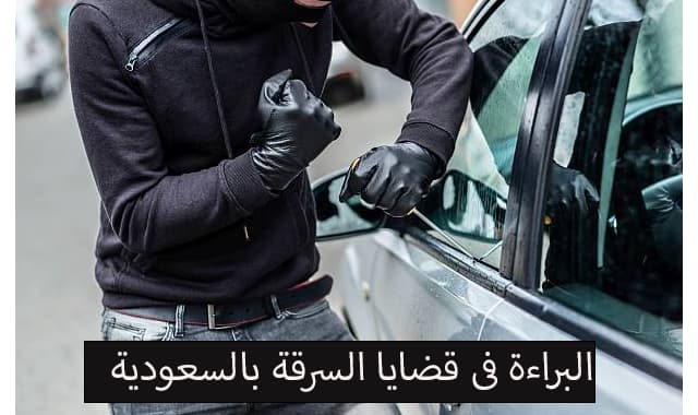 أسباب البراءة في جريمة السرقة