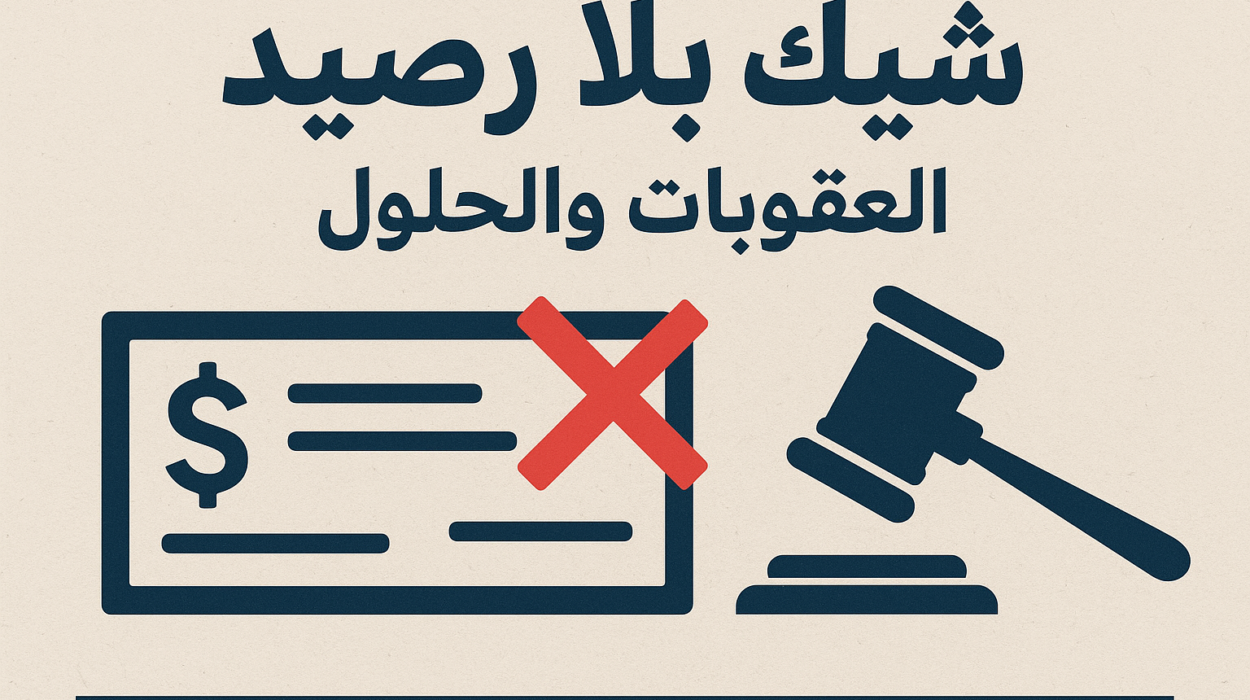 شيك بلا رصيد (العقوبات والحلول)