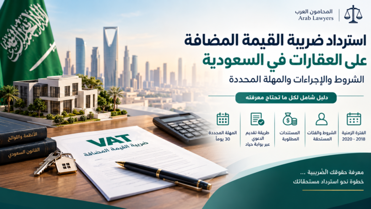 استرداد ضريبة القيمة المضافة على العقارات في السعودية 2026: من يستحق الاسترداد وكيفية تقديم الدعوى؟